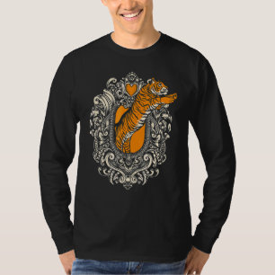 Tiger Predator Wildlife Wilderness Safari T-Shirt
