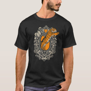 Tiger Predator Wildlife Wilderness Safari T-Shirt