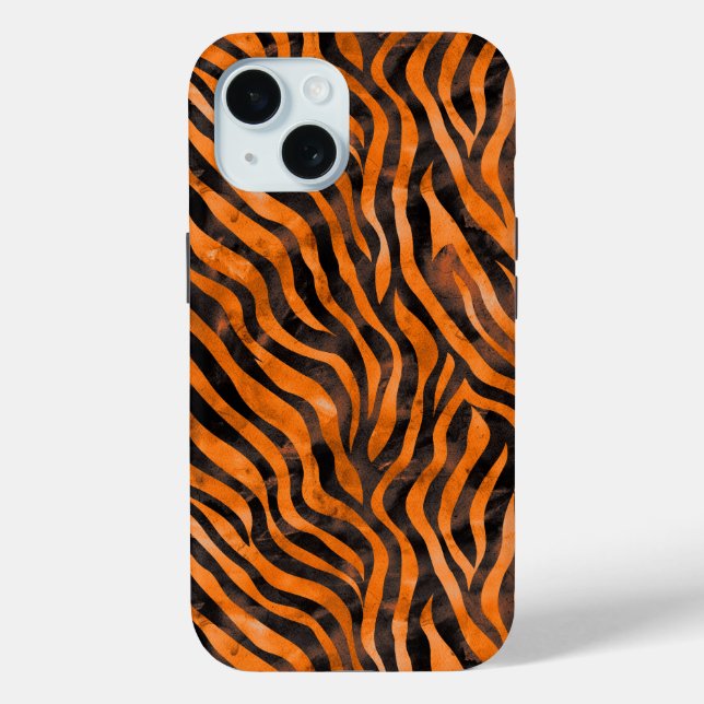 Tiger Print Case-Mate iPhone Hülle (Rückseite)