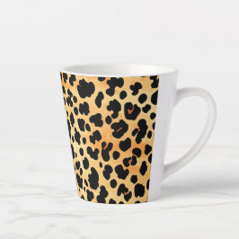 Tiger Print Coffee Tasse