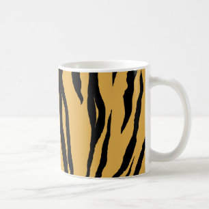 Tiger Print Coffee Tasse
