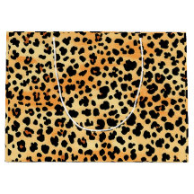 Tiger Print Geschenktasche
