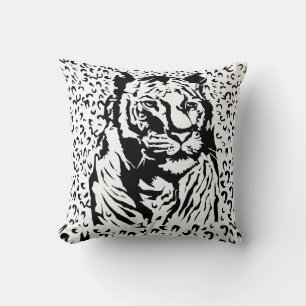 Tiger Print Kissen