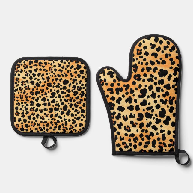 Tiger Print Kitchen Set (Vorderseite)