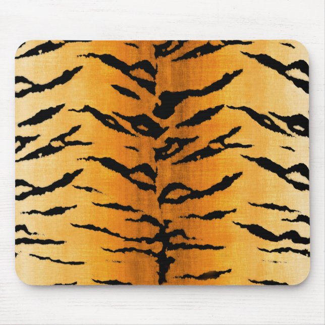 Tiger Print Mouse Pad Mousepad (Vorne)