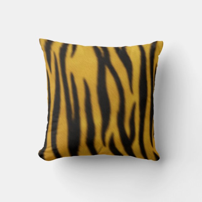 Tiger Print Pillow Kissen (Vorderseite)