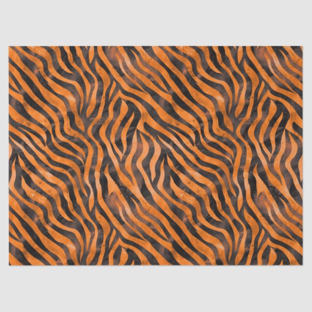 Tiger Print Seidenpapier (Vorderseite)