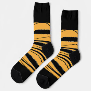 Tiger Print Socken