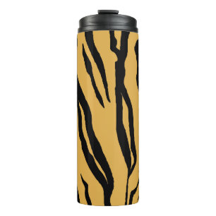 Tiger Print Tumbler Thermosbecher