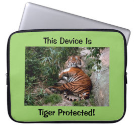 Tiger Protected Laptop Sleeve