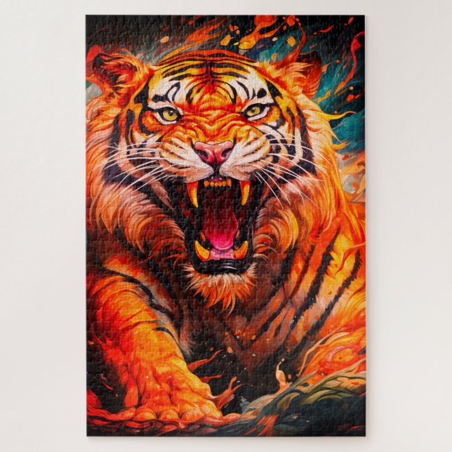 Tiger Puzzle (Vertikal)