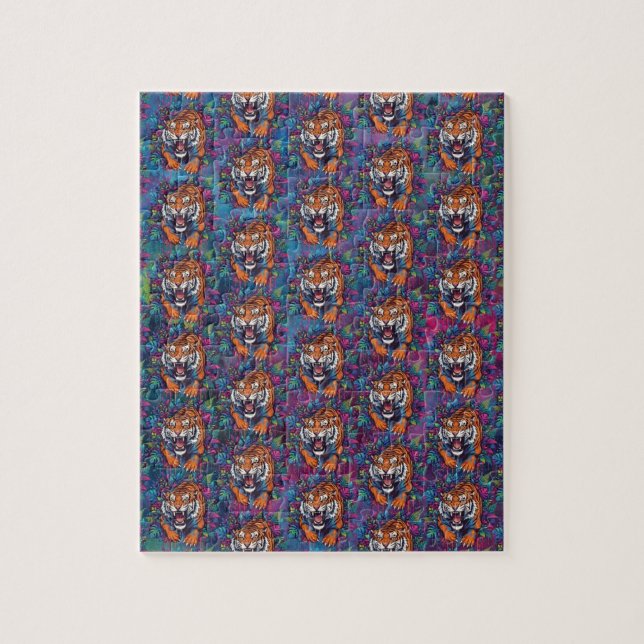 Tiger Puzzle (Vertikal)