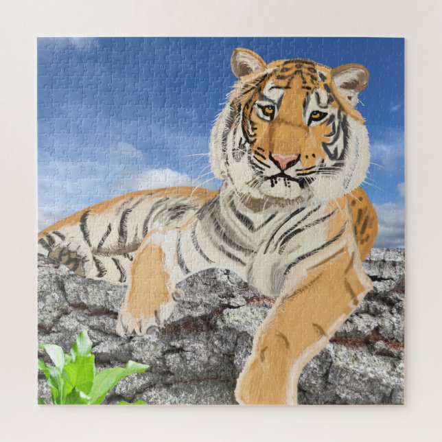 Tiger Puzzle (Vertikal)