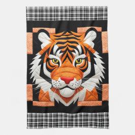 Tiger Quilt Geschirrtuch