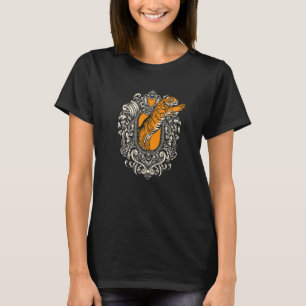 Tiger Raubtier Wildtiere Wildnis Safari Zoo Afrika T-Shirt