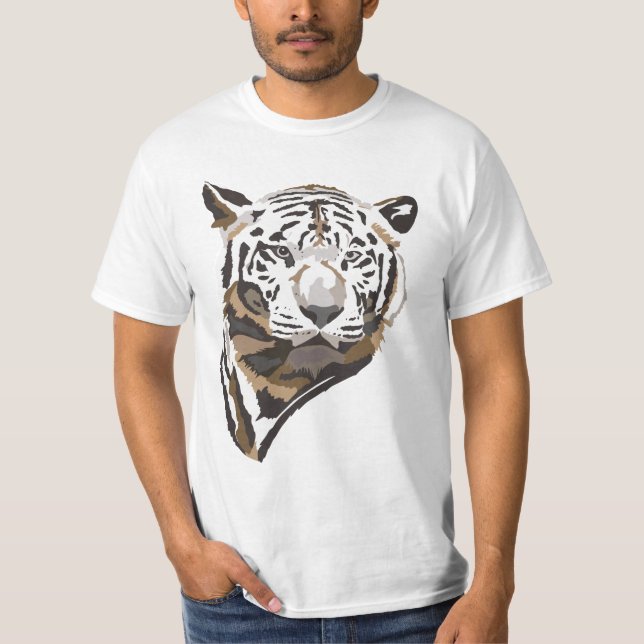Tiger Retro Classic T-Shirt (Vorderseite)
