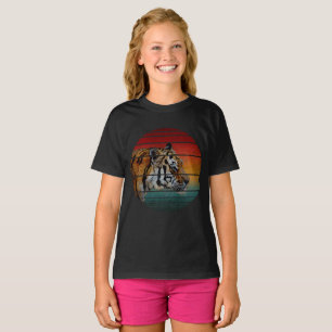 Tiger Retro Vintage Katzen Geschenke T-Shirt