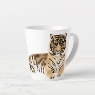 Tiger-Riegel Milchtasse