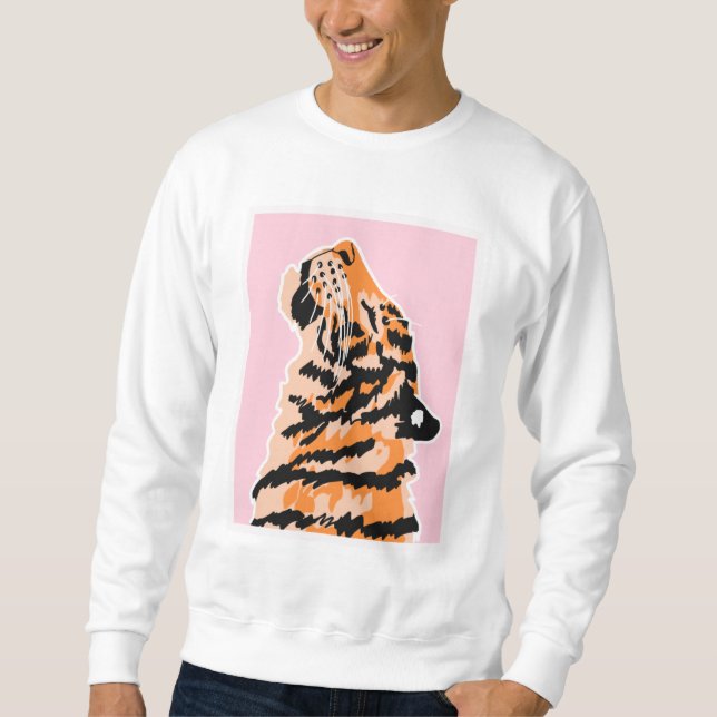 Tiger Rizz Sweatshirt (Vorderseite)