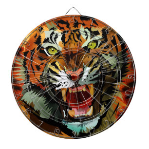 Tiger Roar Dartscheibe