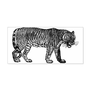 Tiger Rubber Briefmarke Gummistempel