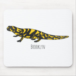 Tiger-Salamander-Cartoon Mousepad