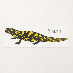 Tiger-Salamander-Cartoon Yogamatte