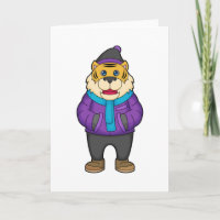 Tiger Scarf Beanie
