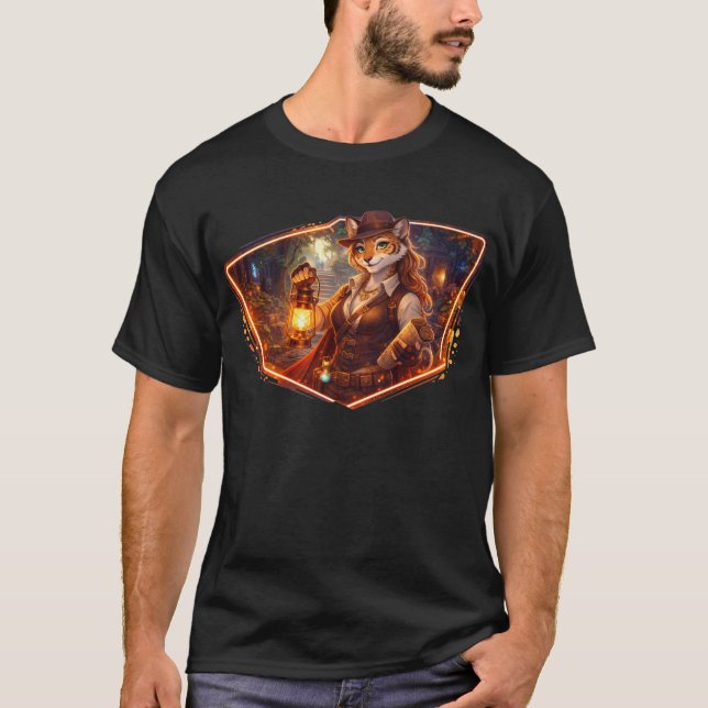 Tiger Schatzjäger T-Shirt (Vorderseite)