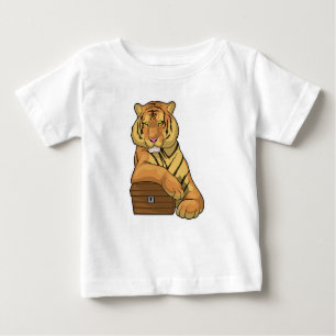 Tiger Schatztruhe Baby T-shirt