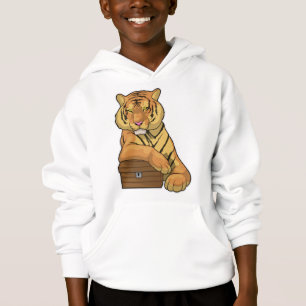 Tiger Schatztruhe Hoodie