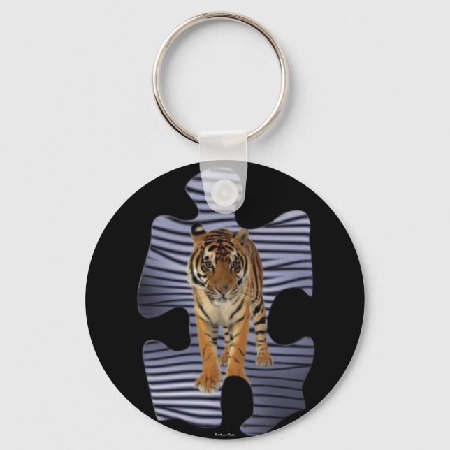 Tiger Schlüsselanhänger (Vorderseite)