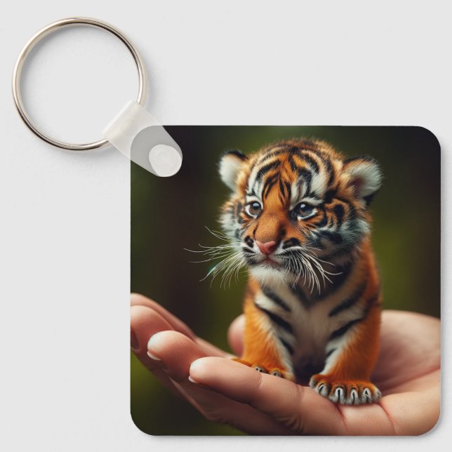 Tiger Schlüsselanhänger (Vorderseite)