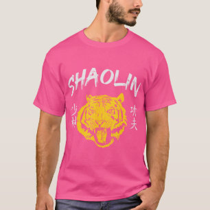 Tiger Shaolin Kung Fu Chinesisches Symbol Wushu Ma T-Shirt