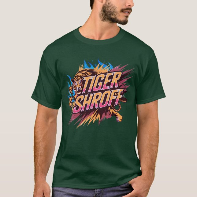 Tiger Shroff Bollywood T - Shirt (Vorderseite)