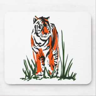 Tiger Silkscreen Mousepad