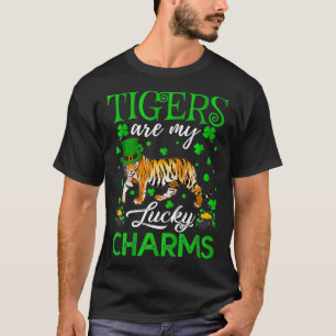Tiger sind meine Glückssträhne Tiger St Patricks D T-Shirt