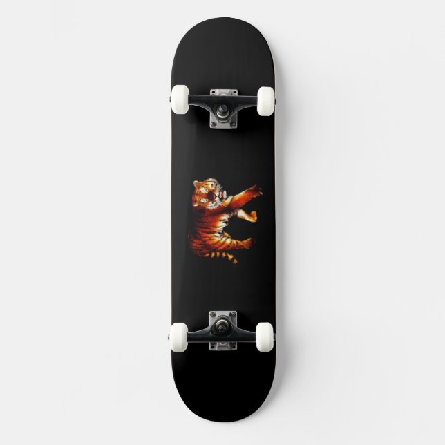 Tiger Skateboard (Vorderseite)