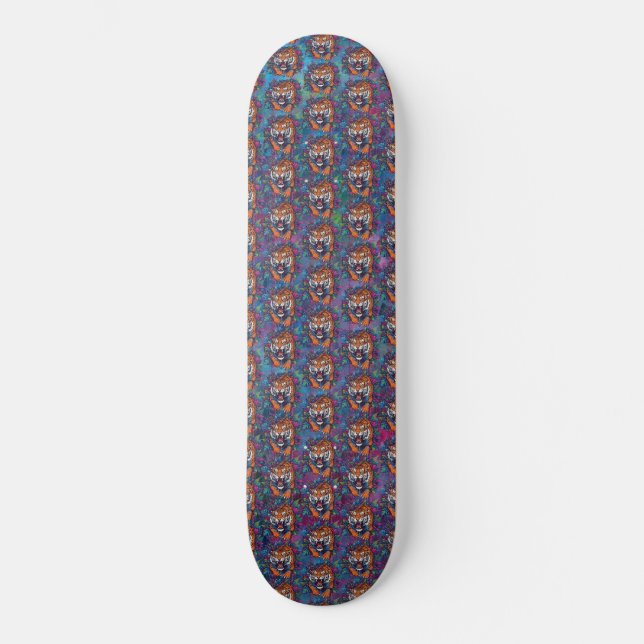 Tiger Skateboard (Vorderseite)