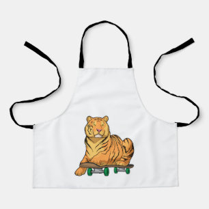 Tiger Skater Skateboard Schürze