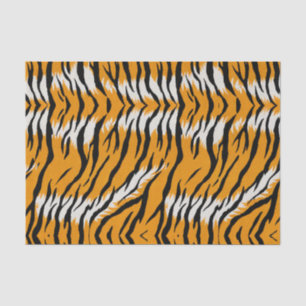 Tiger Skin Animal Print Design Seidenpapier