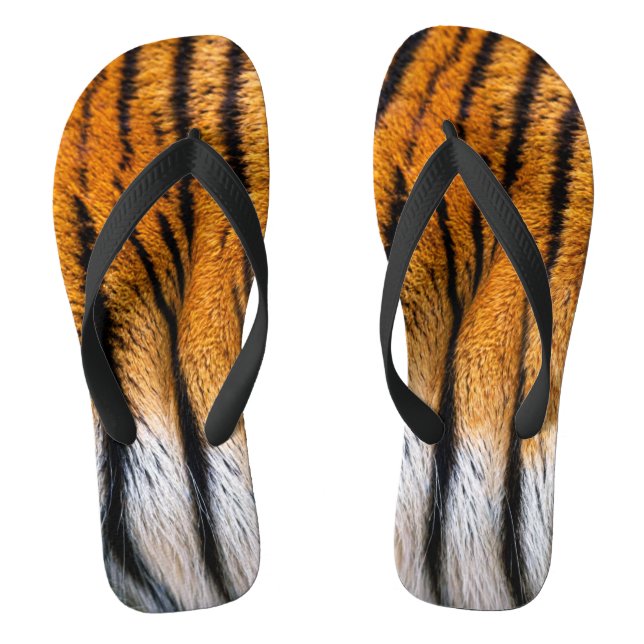Tiger Skin Flip Flops (Fußbett)