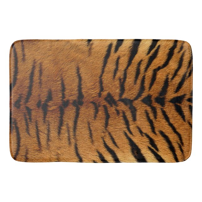 Tiger Skin Print Badematte (Vorderseite)