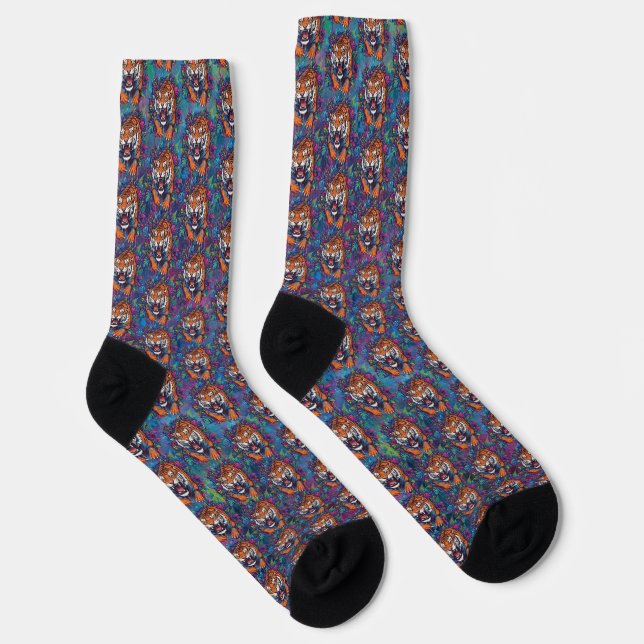 Tiger Socken (Rechts)