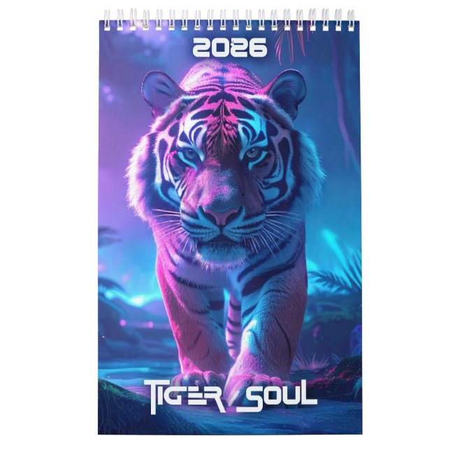 TIGER-SOUL - 2026 - Kalender (Titelbild)