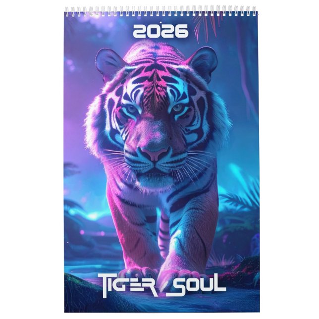 TIGER-SOUL - 2026 - Kalender (Titelbild)