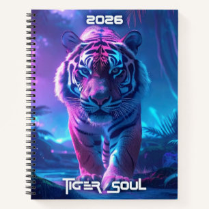 TIGER SOUL Journal-Notebook Notizbuch