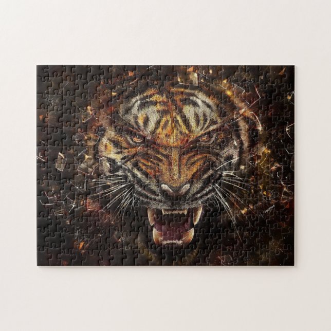 Tiger-Spiel-Puzzle Puzzle (Horizontal)