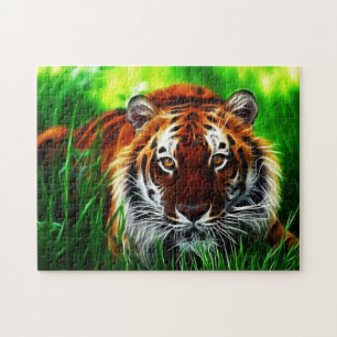 Tiger-Spiel-Puzzle Puzzle