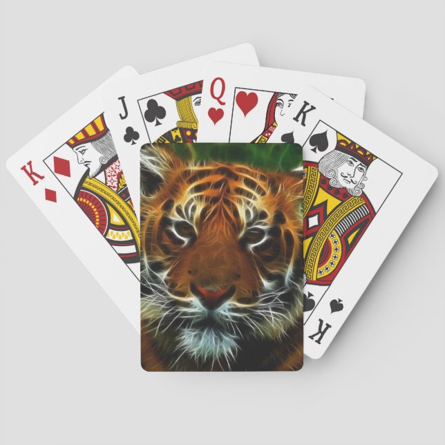 TIGER SPIELKARTEN (Rückseite)